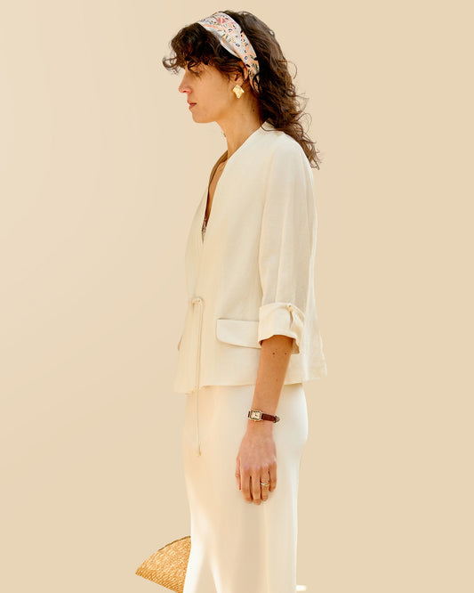 Linen Blend Jacket