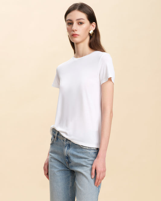 Timeless Modal Silk Tee