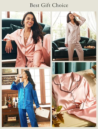 Silk pajamas lifestyle and gift guide