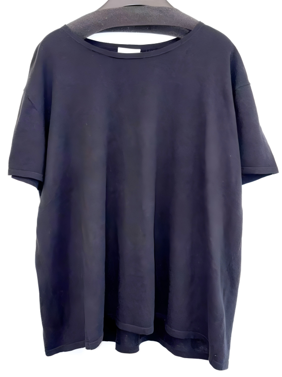 Women's Knitted Pullover in Crew Neck, Short Sleeve