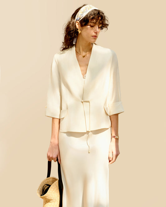 Linen Blend Jacket