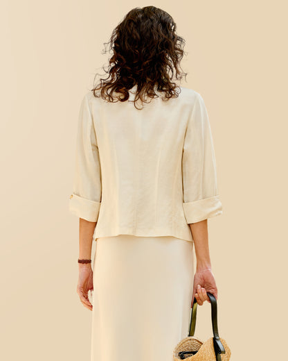 Linen Blend Jacket
