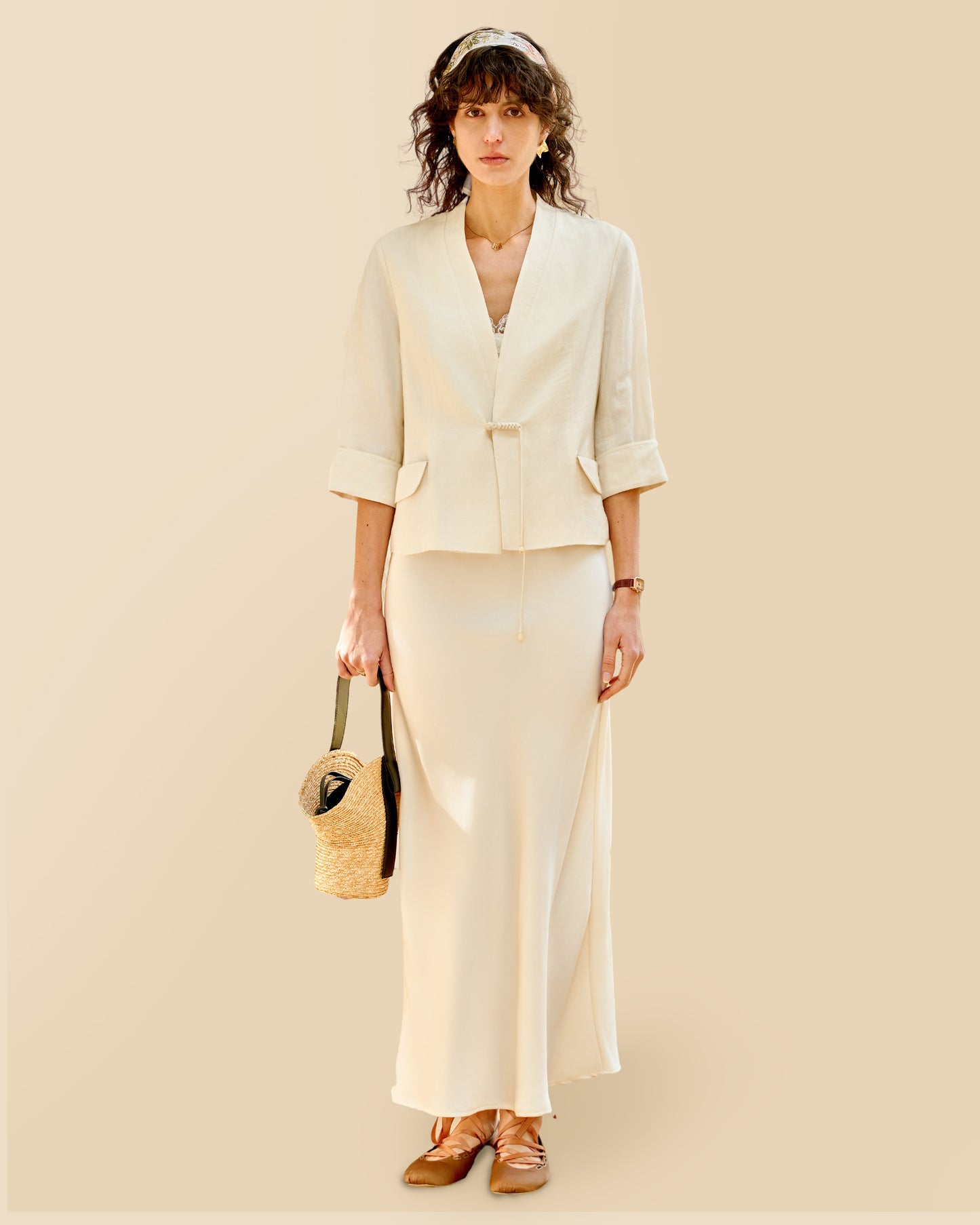 Linen Blend Jacket