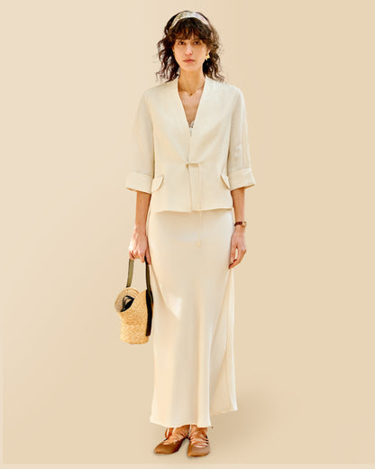 Linen Blend Jacket
