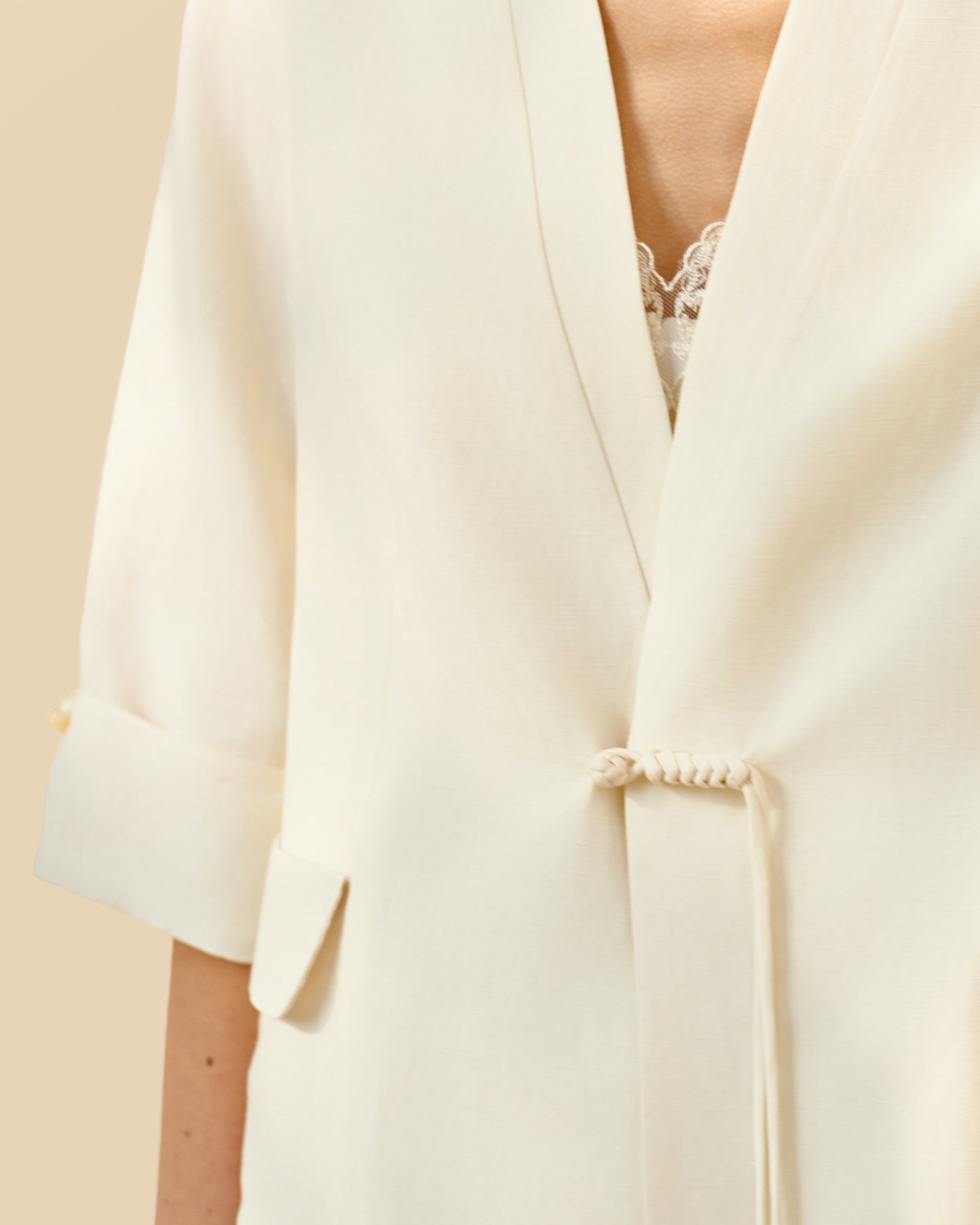 Linen Blend Jacket