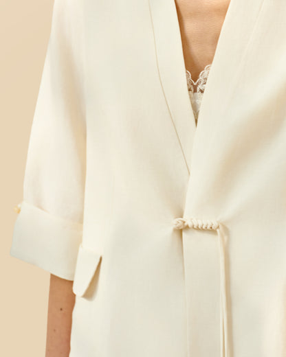 Linen Blend Jacket