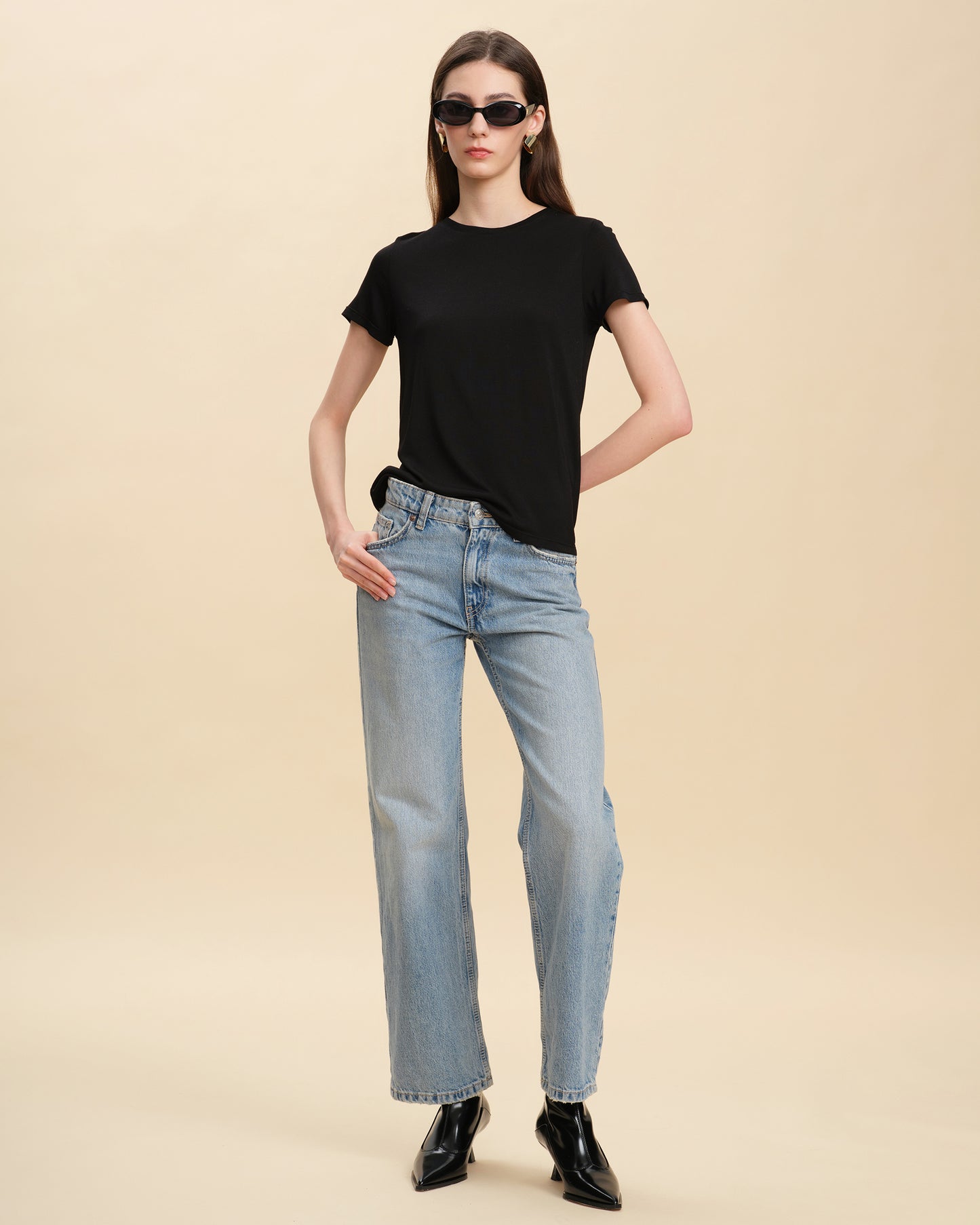 Timeless Modal Silk Tee