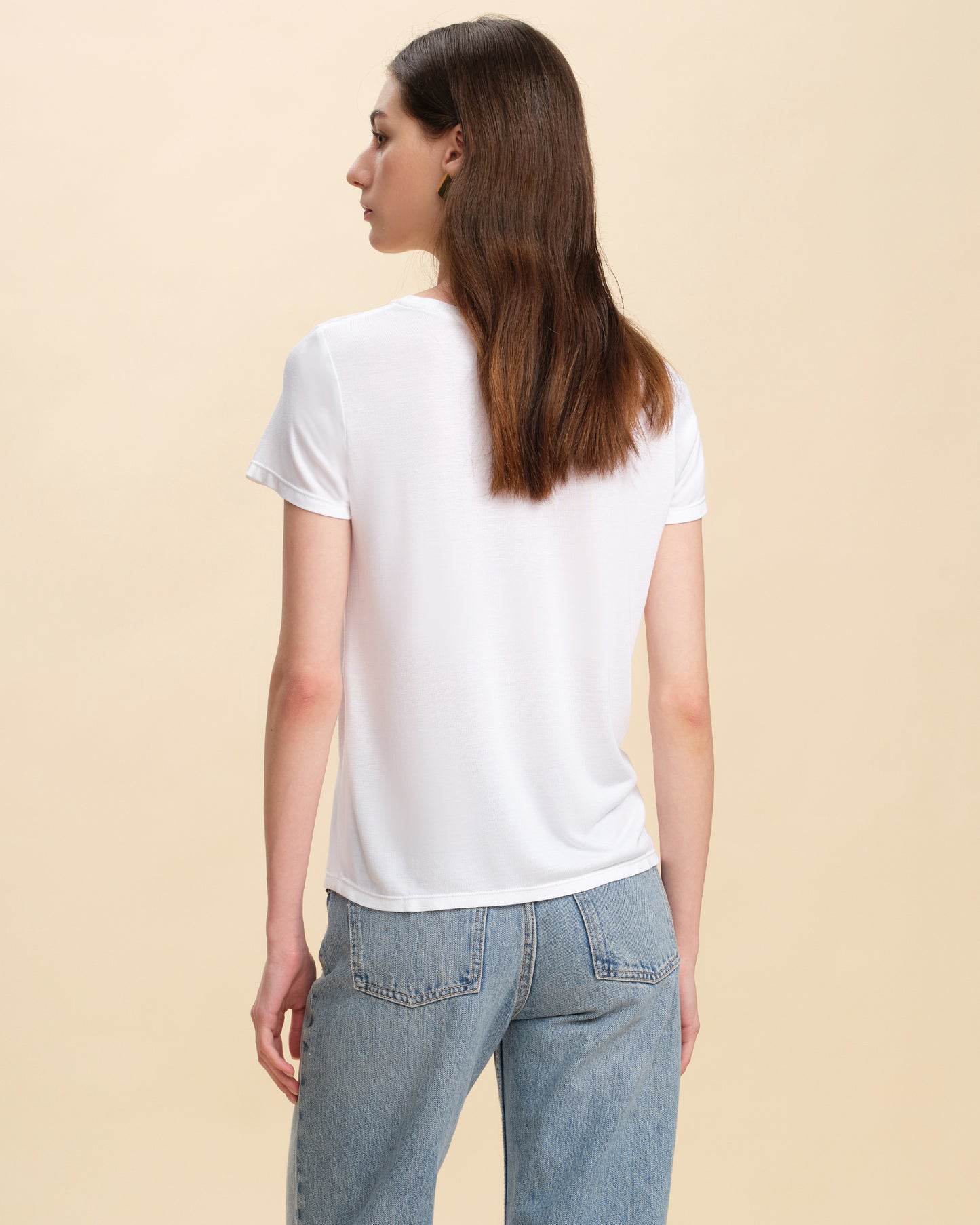 Timeless Modal Silk Tee