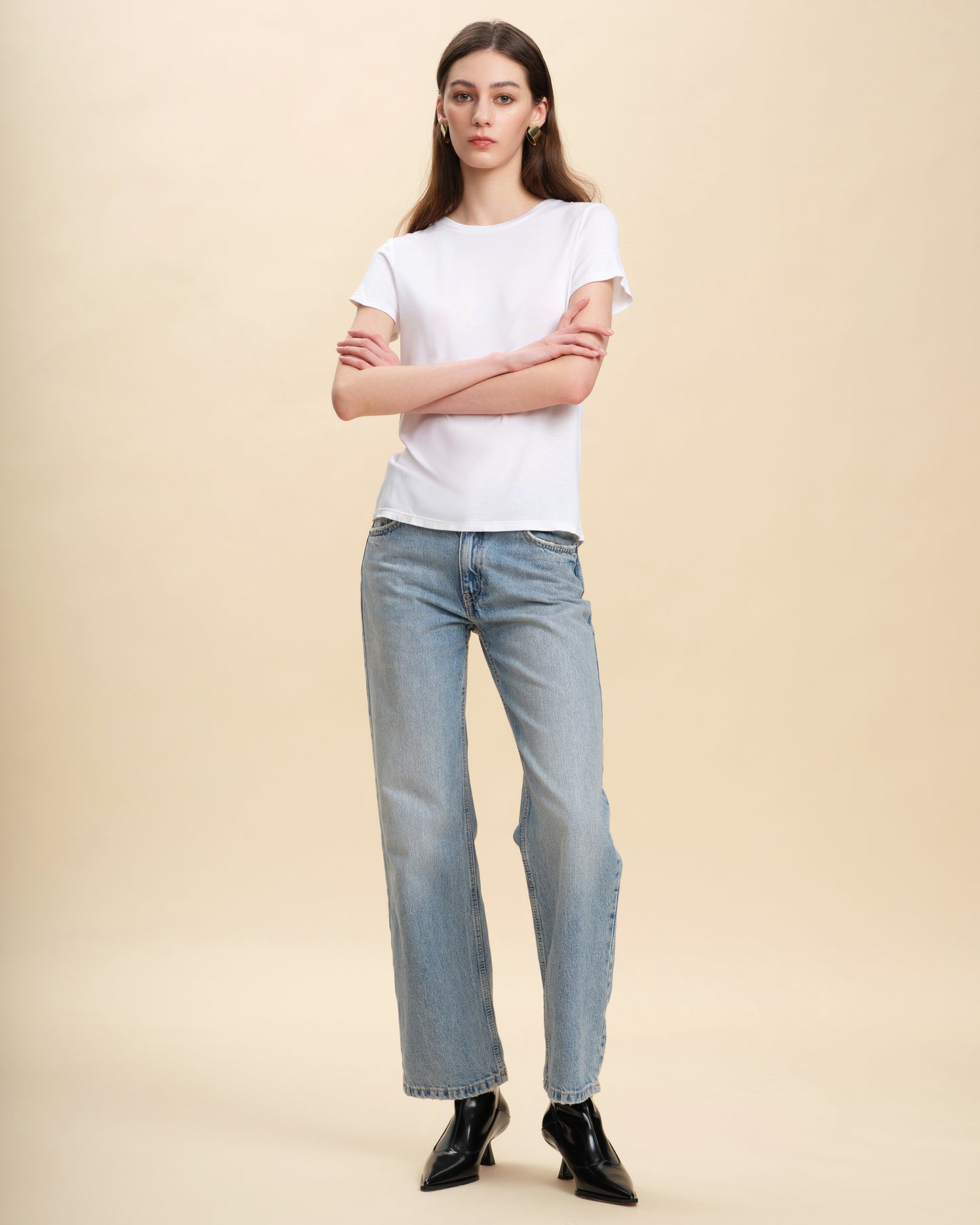 Timeless Modal Silk Tee