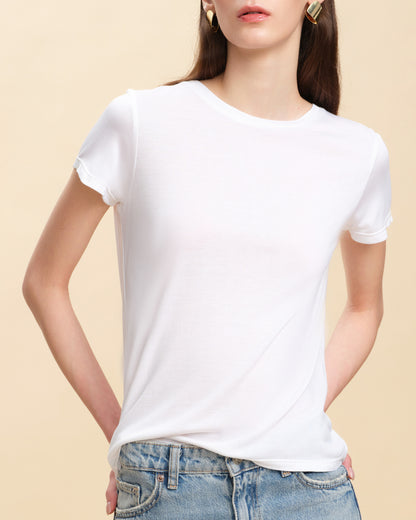 Timeless Modal Silk Tee